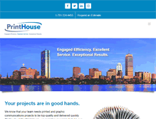 Tablet Screenshot of printhouse.com